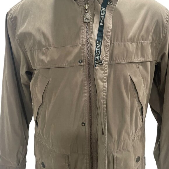 Pacific Trail Khaki Jacket S Multiple Pockets 1945 Design Hiking Camping Outdoor - Picture 5 of 10